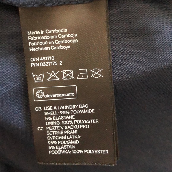 H&M navy blue lace v neck minidress - Picture 8 of 12